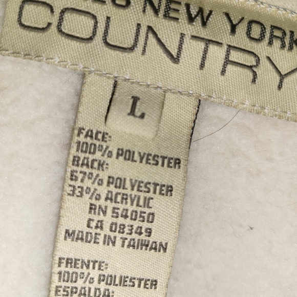 John's New York Baige Jacket with hood. - Picture 4 of 4